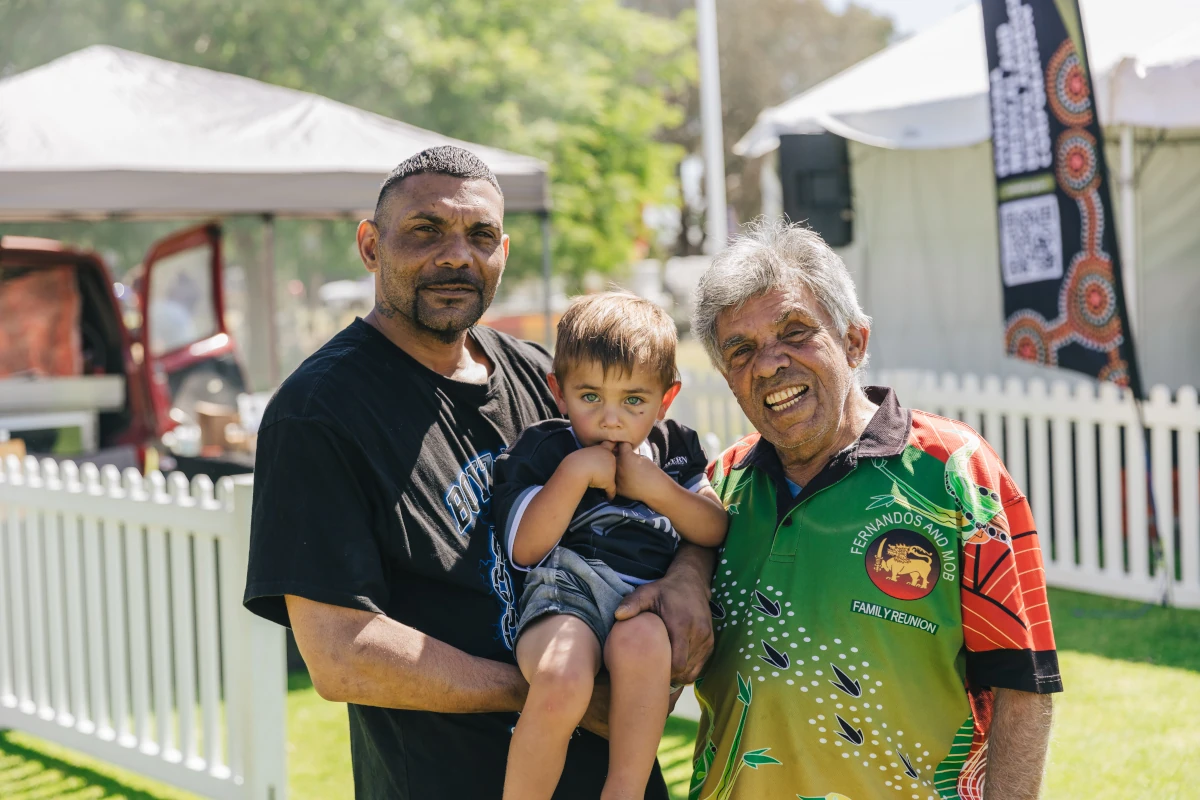 Dad Child and GrandPa